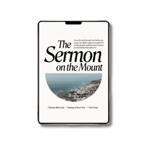 sermon on the mount business bible study
