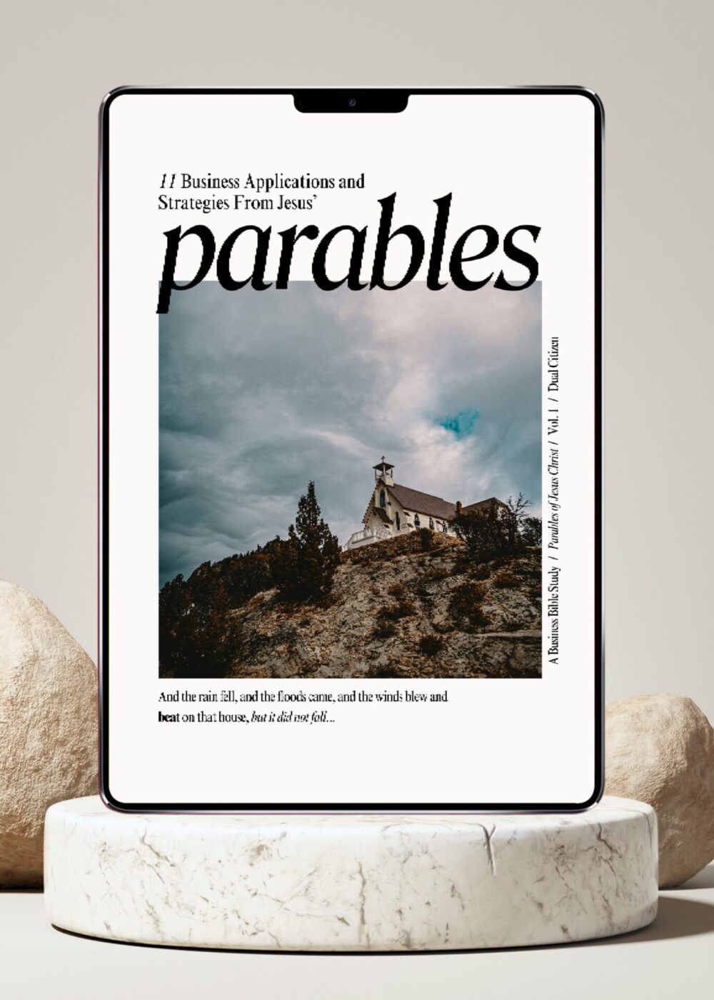 Jesus parables business bible study